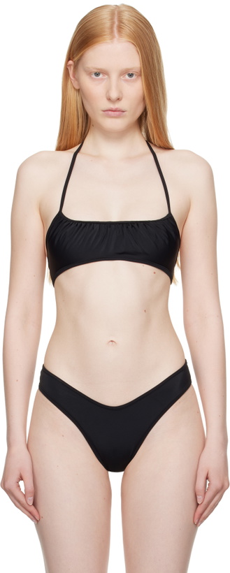Photo: BELLE Black Calla Bikini Top