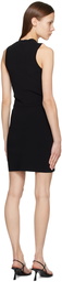 Victoria Beckham Black VB Body Minidress