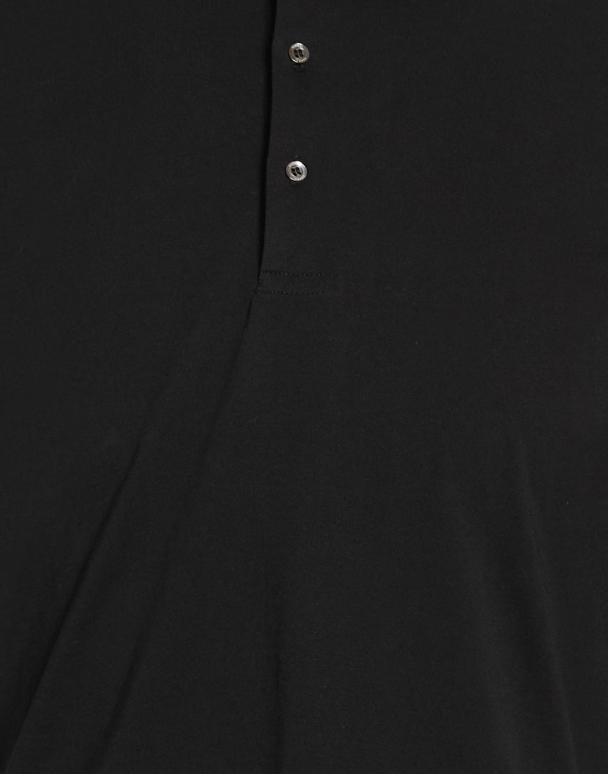 Aspesi Mens Polo shirt in Black