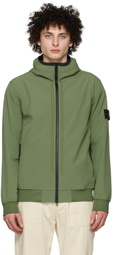 Stone Island Green Soft Shell Jacket