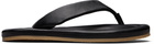 BY FAR Black Dasha 2.0 Flip-Flops