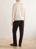 Kiton - Merino Wool Sweater - White