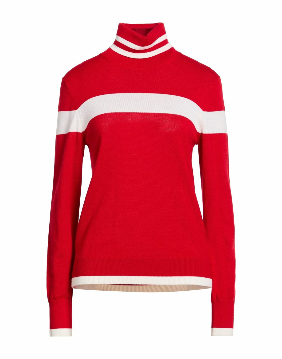 Erin Snow Womens Turtleneck in Red