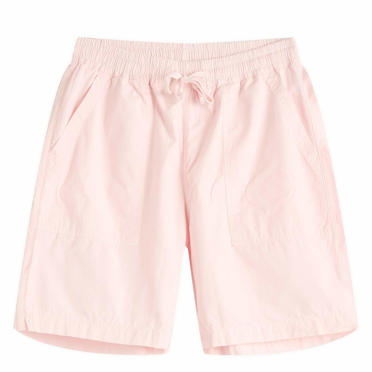 Service Works Men's Poplin Chef Shorts in Dusty Pink