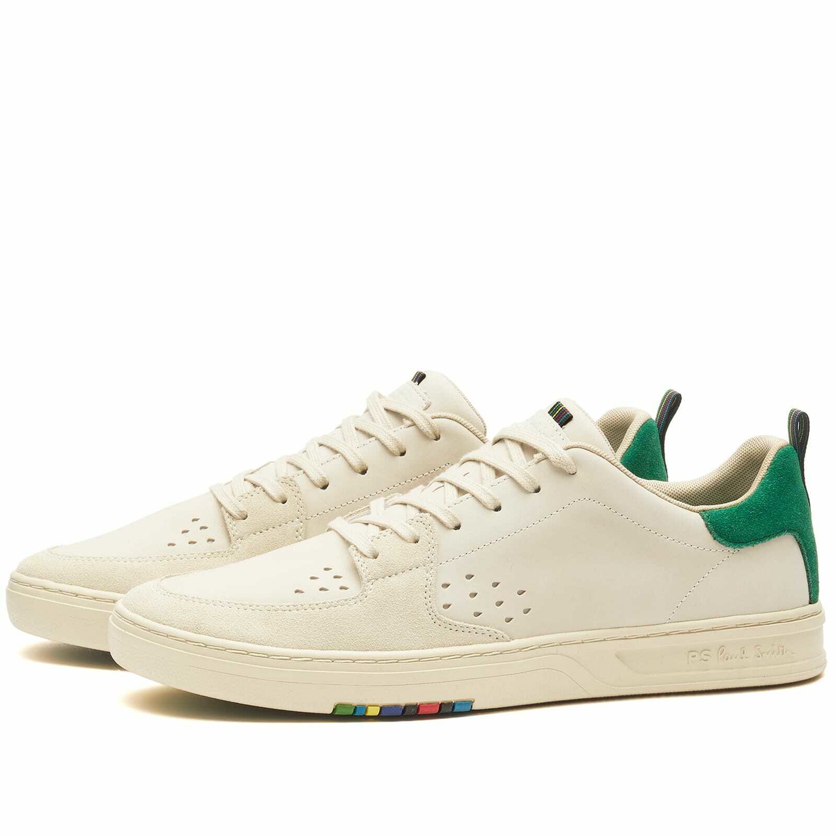 Paul Smith Men's Ellis Court Sneakers in White Paul Smith