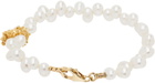 Alighieri Gold & White 'The Calliope' Bracelet