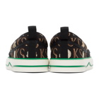 Gucci Black and Off-White Ken Scott Edition Tennis 1977 Sneakers