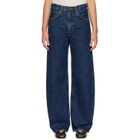 AGOLDE Navy Low Curve Jeans