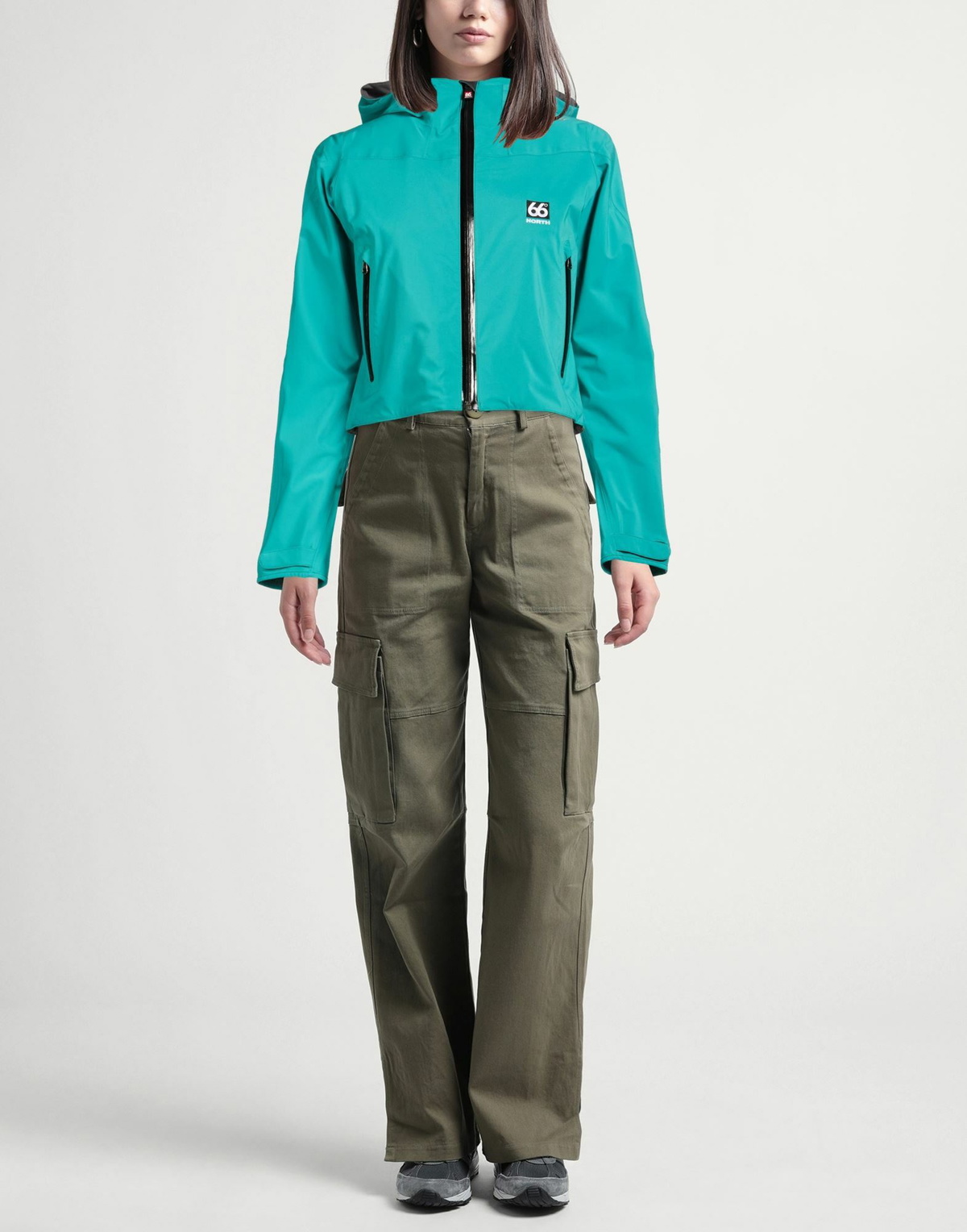 66° North Womens Jacket Emerald in Green