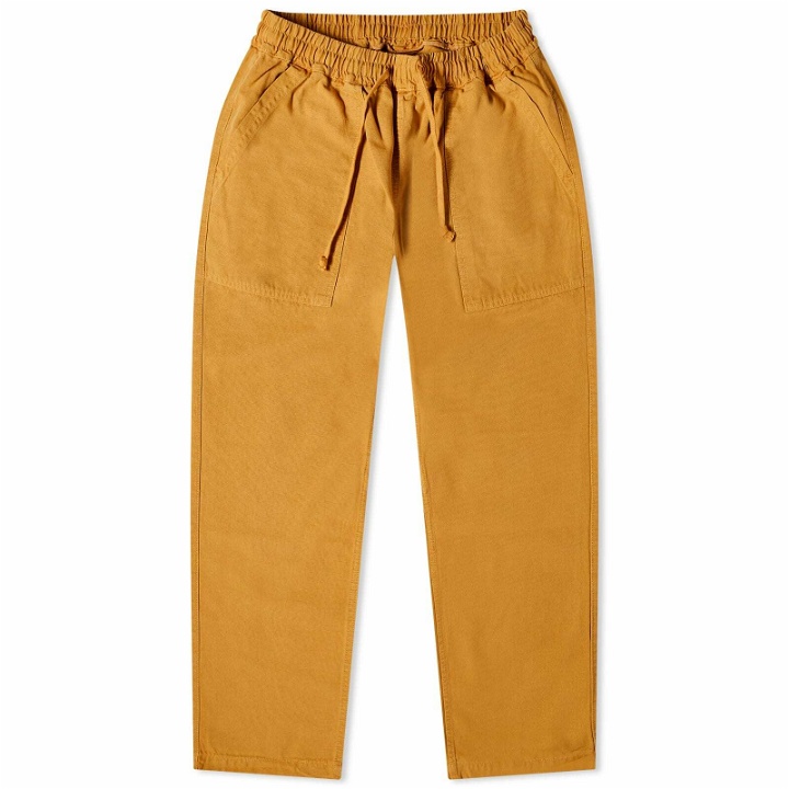 Photo: Service Works Men's Classic Canvas Chef Pants in Tan