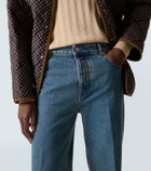 Valentino Mid-rise straight jeans