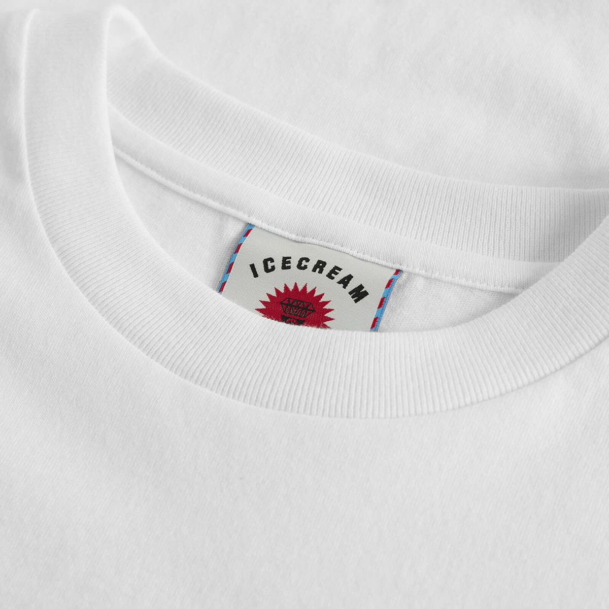 ICECREAM Men's Pop Art Running Dog T-Shirt in White