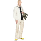 AAPE by A Bathing Ape Khaki 'AAPER' Moonface Logo Bag