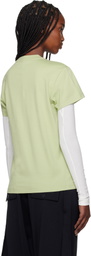Y-3 Green Regular Short Sleeve T-shirt