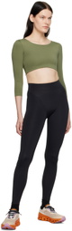 HÉROS Green 'The Ballerina' Top