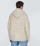 ERL Oversized wool-blend hoodie
