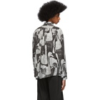 Schnaydermans Black and White Boxy Swan Shirt