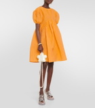 Cecilie Bahnsen Textured linen-blend Cloqué mini dress