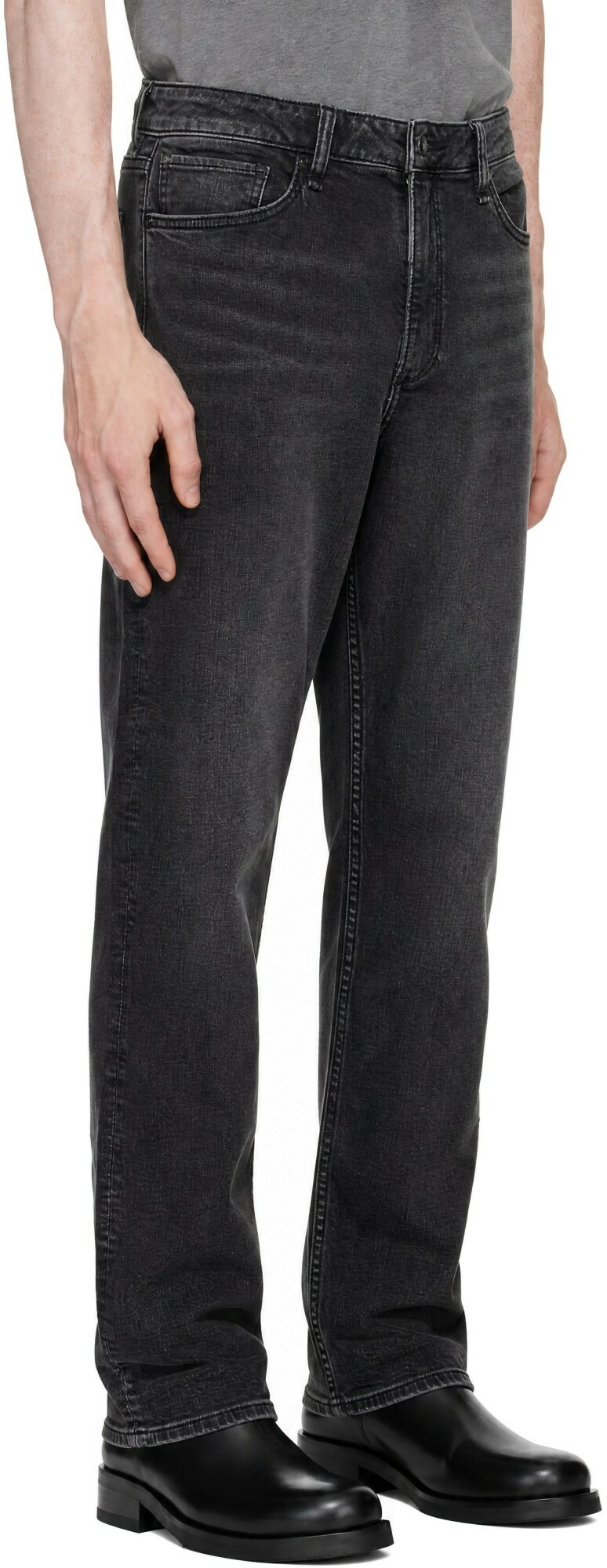 rag & bone Gray Fit 3 Athletic Jeans