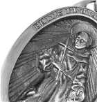 David Yurman - St Francis Engraved Sterling Silver Pendant - Silver