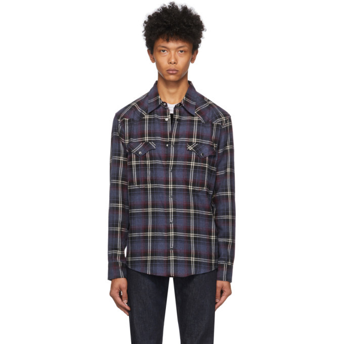 Photo: Isabel Marant Blue and Red Check Pitt Shirt