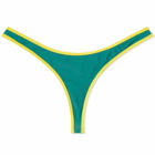 Miaou Women's Jo Thong Bikini Bottom in Pine