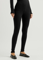 Skall Studio Edie Pointelle Jersey Leggings Black