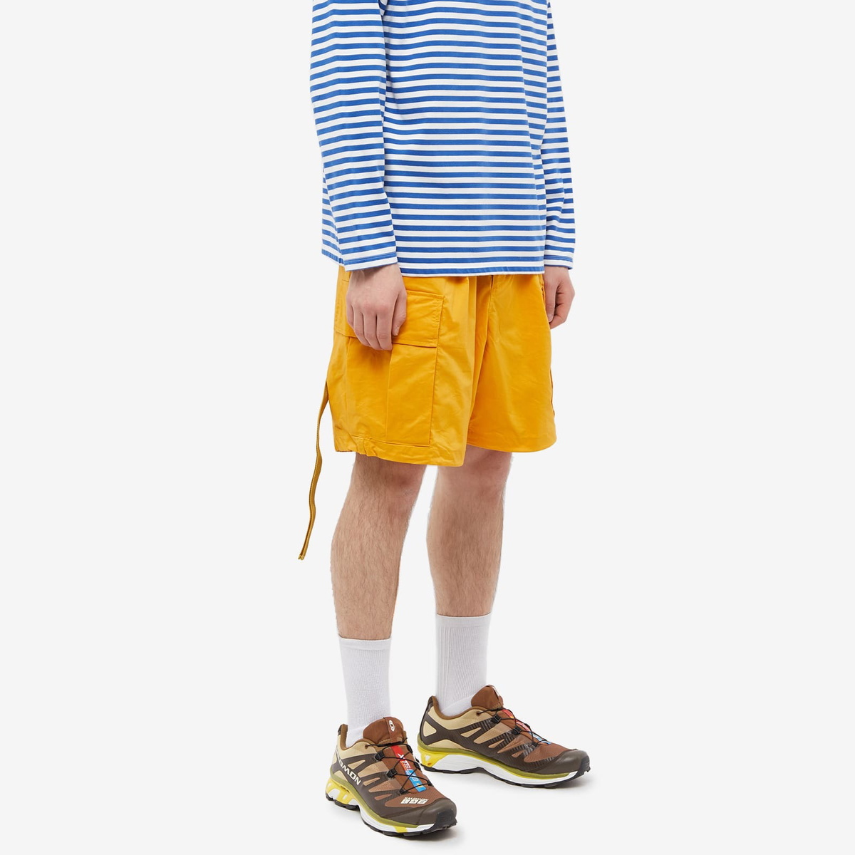 F/CE. Men's Solotex Tech Cargo Short in Mustard F/CE.