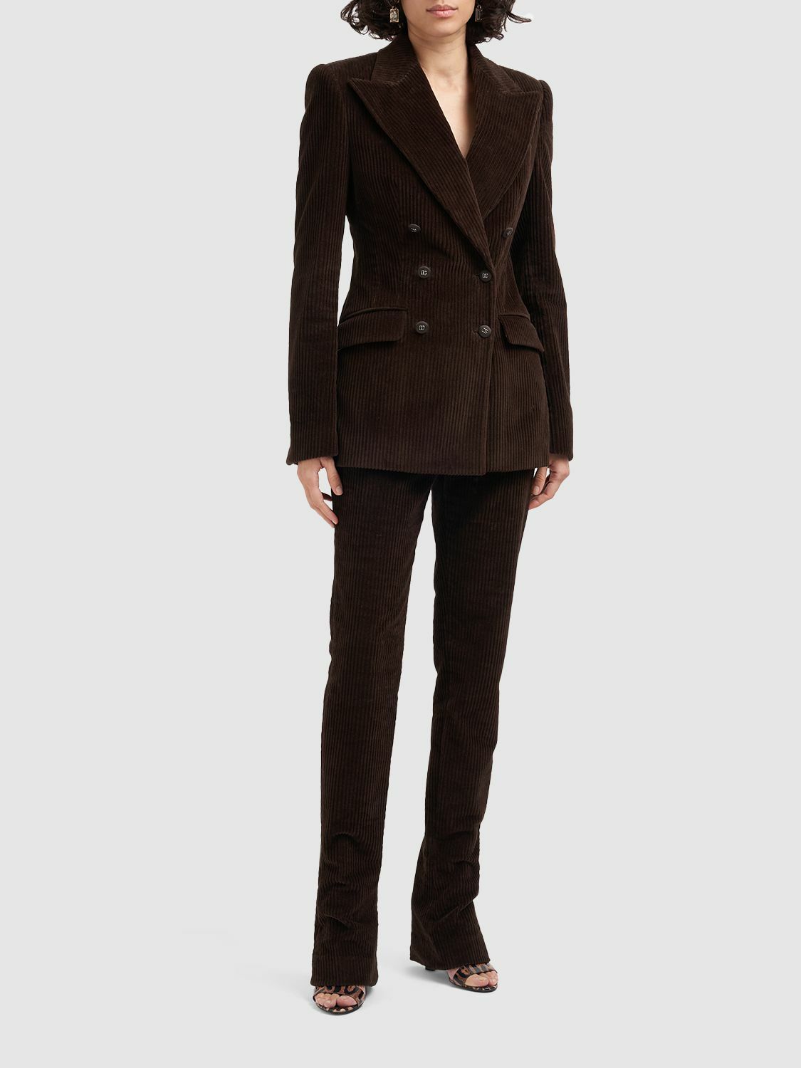 Veste droite Martini à écusson en Noir pour homme | Dolce&Gabbana