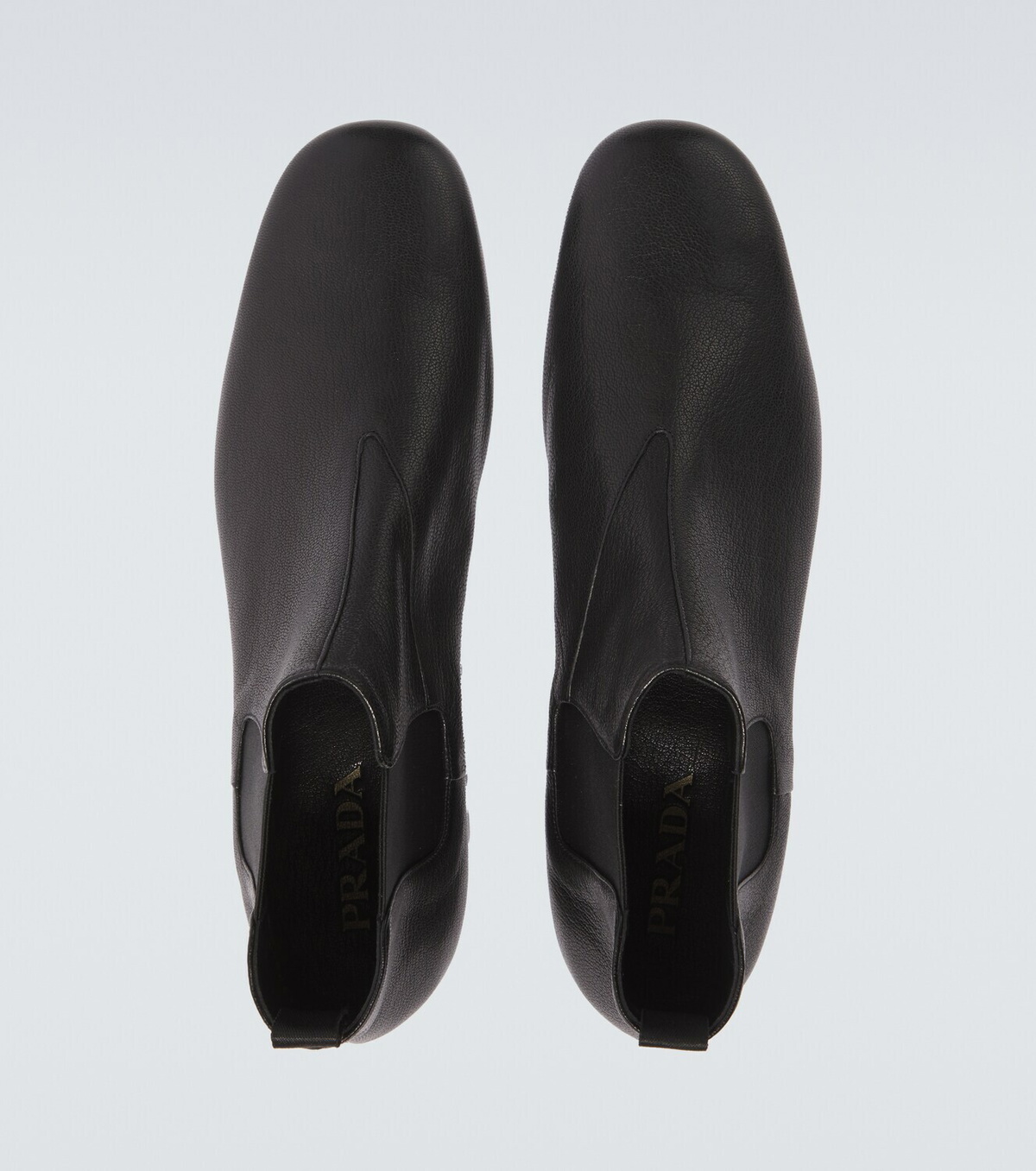 Prada Leather Chelsea boots