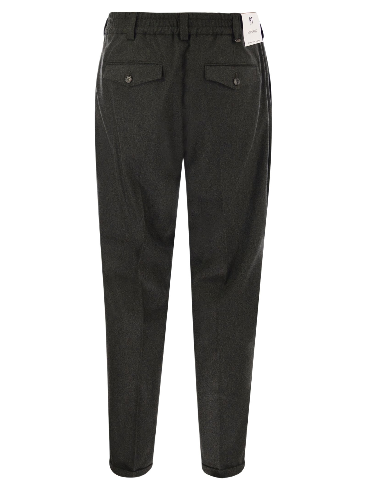 PT Torino The Rebel - Wool And Cashmere Trousers