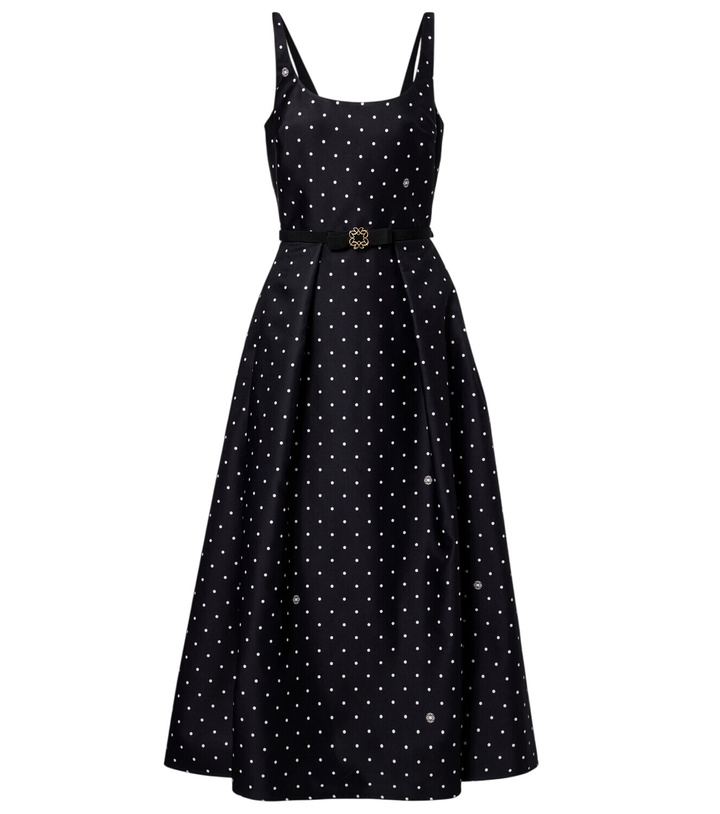 Photo: Elie Saab Polka-dot midi dress