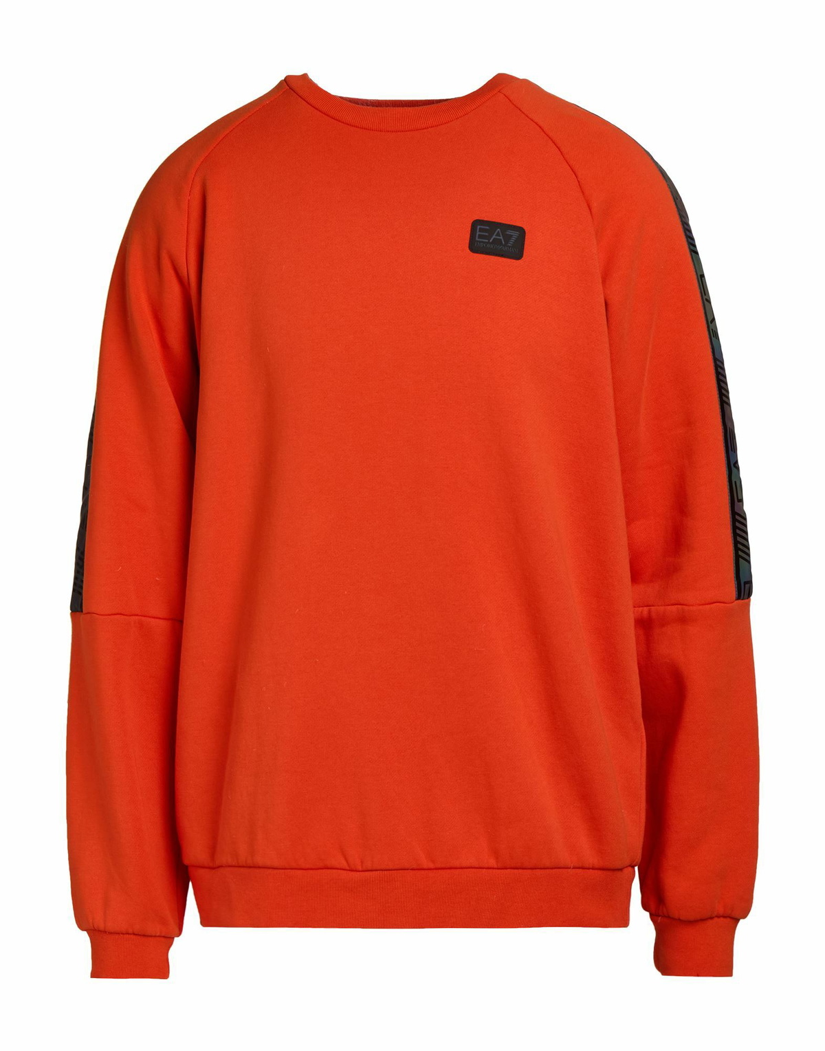 Ea7 Mens Sweatshirt in Tomato red