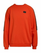 Ea7 Mens Sweatshirt in Tomato red