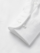 Loro Piana - André Cotton-Flannel Shirt - White