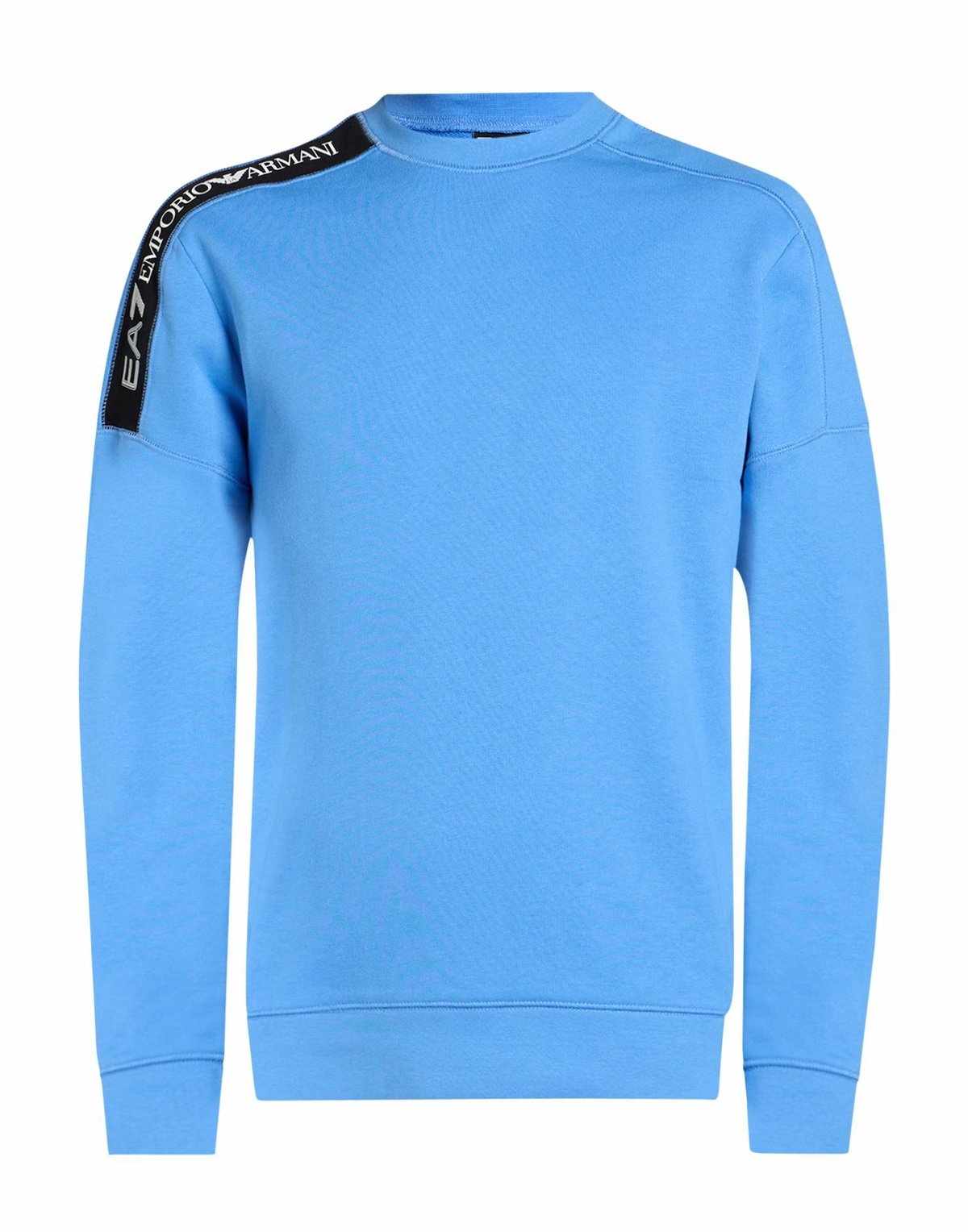 Ea7 Mens Sweatshirt Light in Blue