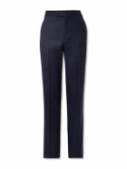 Kingsman - Tapered Wool-Flannel Suit Trousers - Blue
