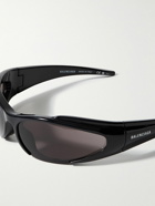 Balenciaga - Oval-Frame Acetate Sunglasses