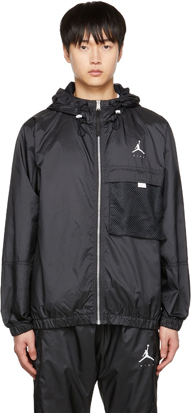 Photo: Nike Jordan Black Jumpman Packable Jacket