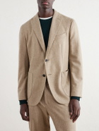 Boglioli - Virgin Wool-Flannel Suit Jacket - Natural