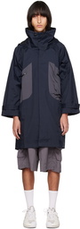 Archival Reinvent Navy 2.5D Coat