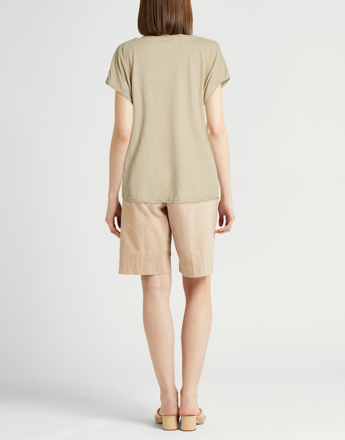 Crossley Womens T-shirt in Beige