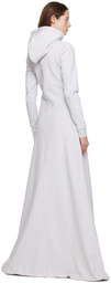 ABRA Gray Pagan Maxi Dress