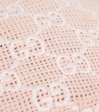 Gucci GG cotton crochet beret