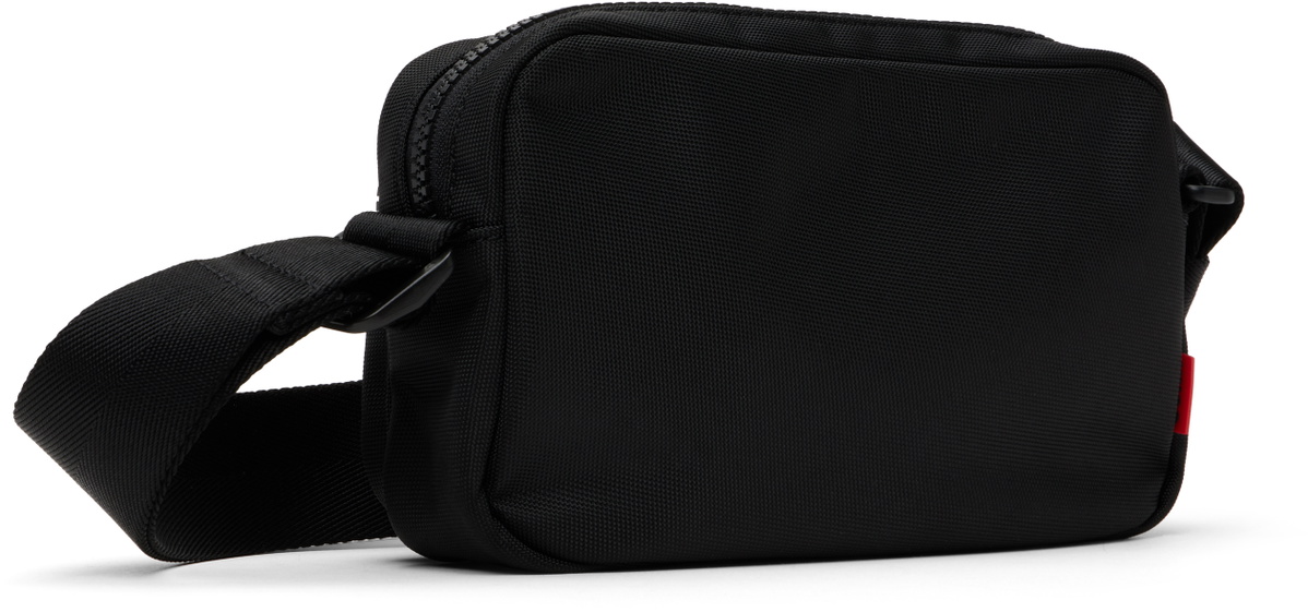 Hugo Black Logo Patch Bag