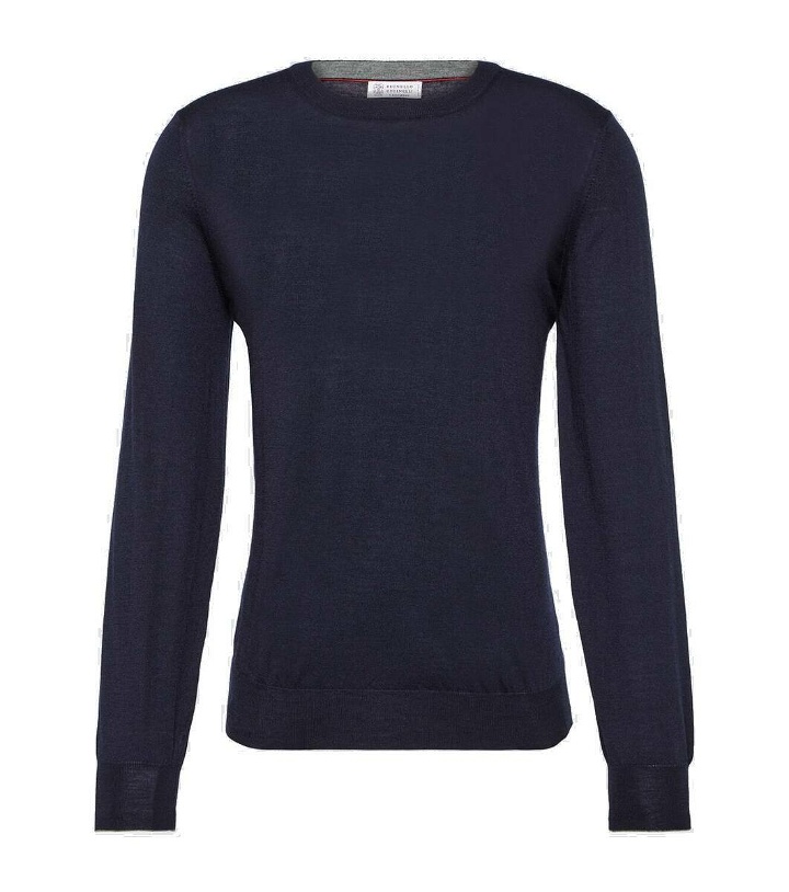 Photo: Brunello Cucinelli Wool and cashmere sweater