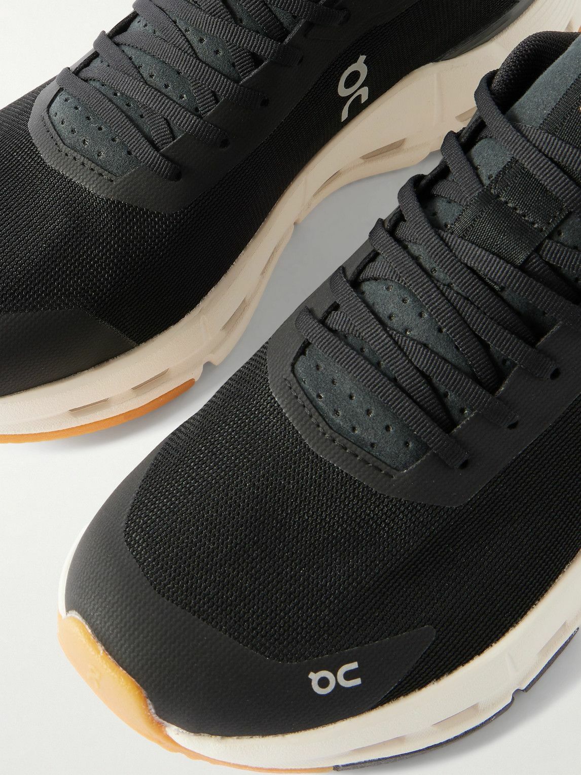 カナブンページ ON - Cloudnova Form 2 Rubber and Mesh-Trimmed Stretch-Knit