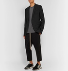 Rick Owens - Black Slim-Fit Wool Blazer - Black