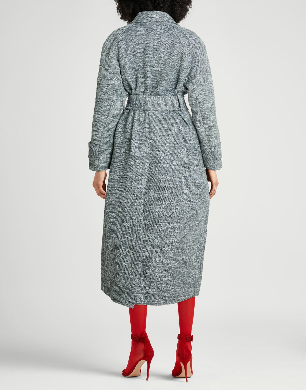 Victoria Beckham Womens Coat in Grey