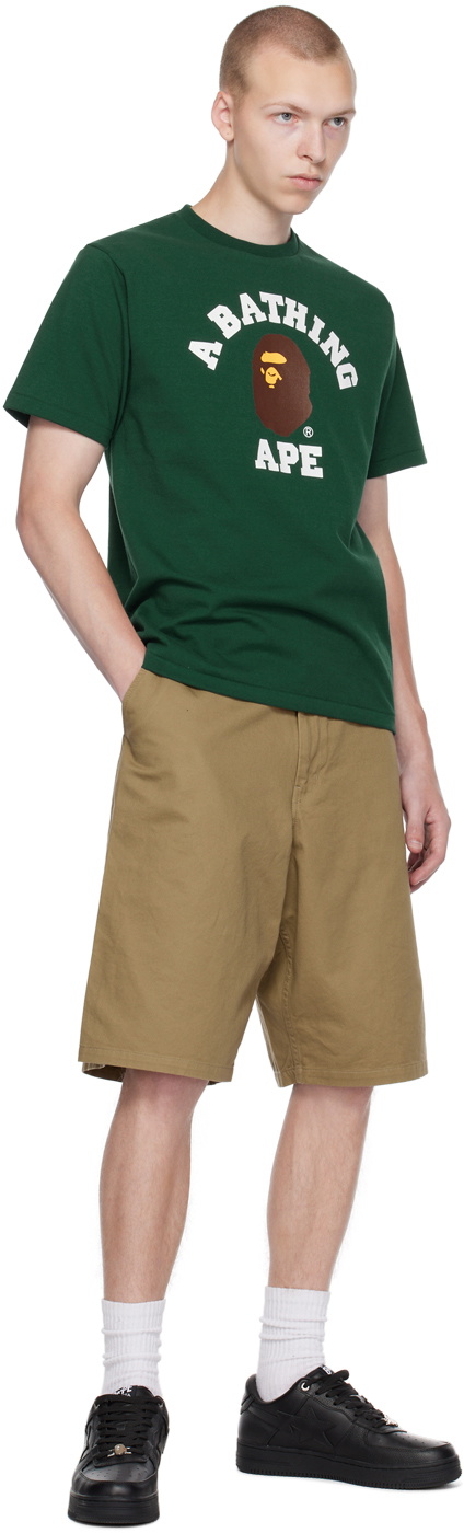 BAPE Green College T-Shirt